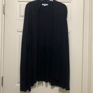 Black cardigan
